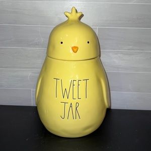 EASTER Chick RAE DUNN TWEET JAR 🐥 Cookie/Treat Jar